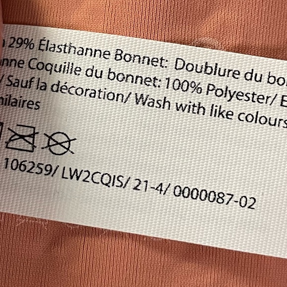 Lululemon | NWT All Powered Up Bra *Medium Support, D–G Cups Pink Savannah 38D - Picture 7 of 8